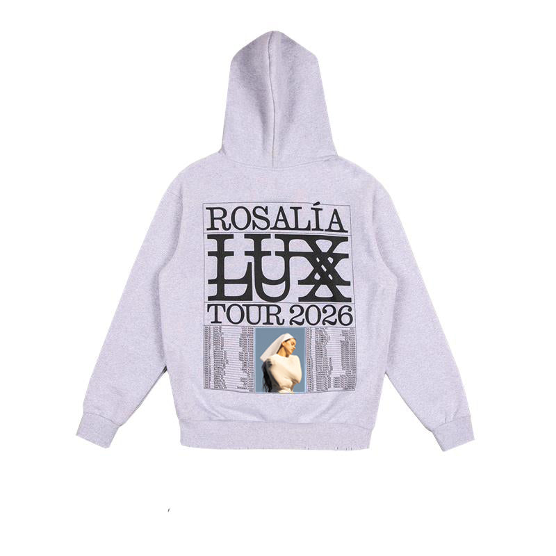 LUX Sudadera con Cuello Cortado