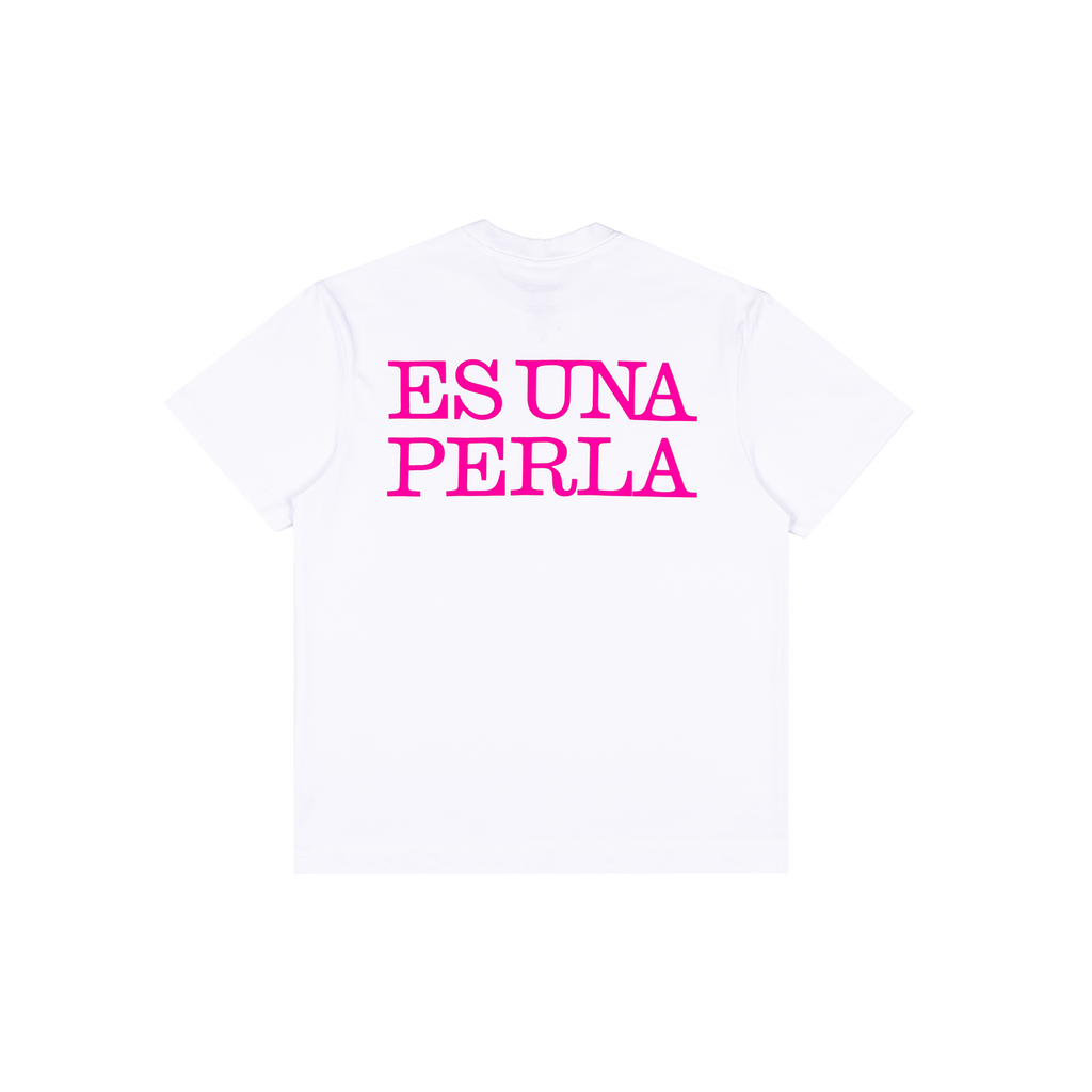 "Es Una Perla" Camiseta Blanca