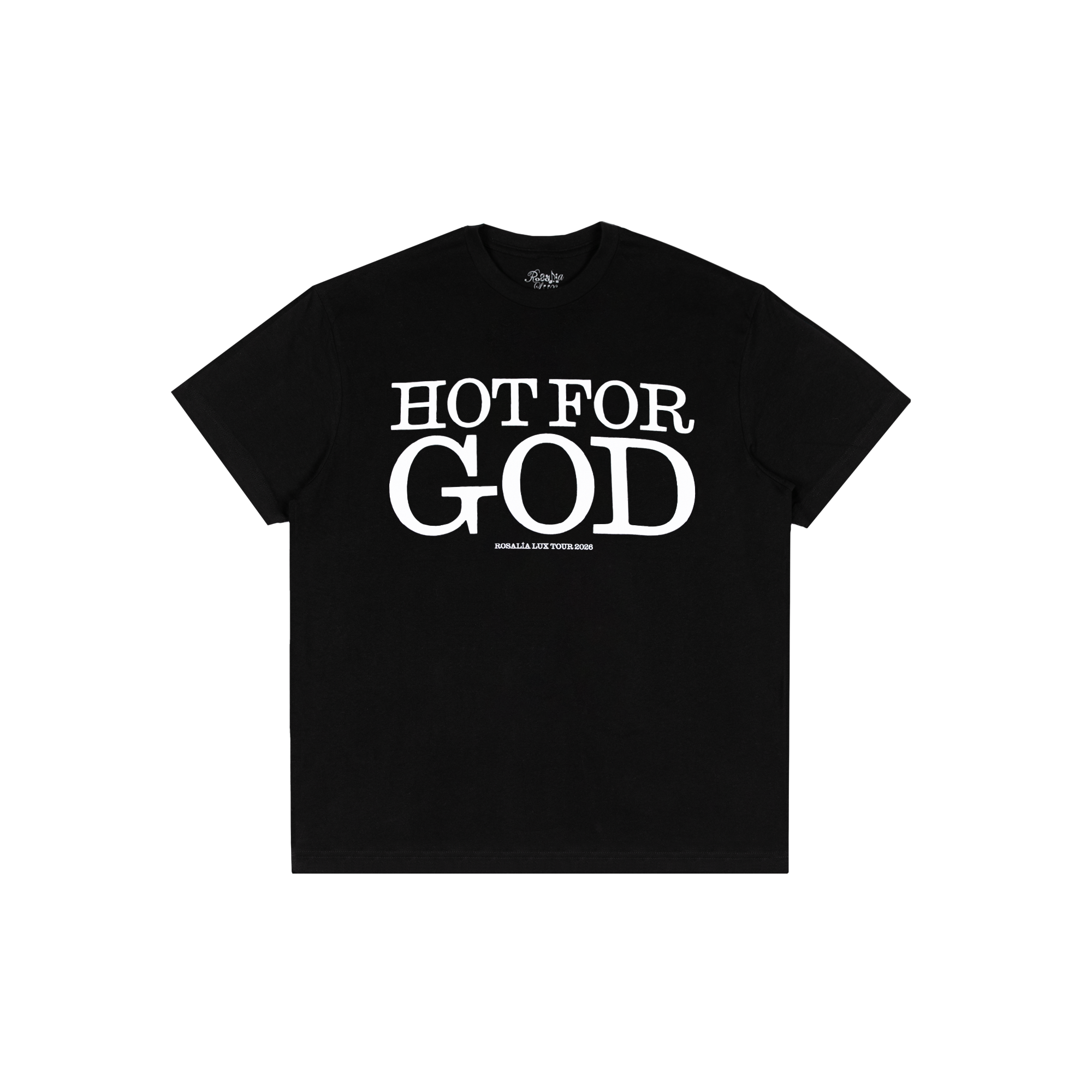 "Hot For God" Camiseta Negra