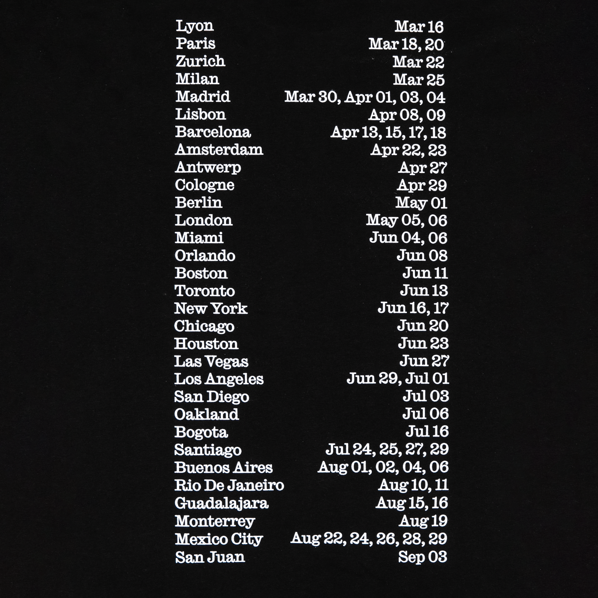 "Hot For God" Camiseta Negra